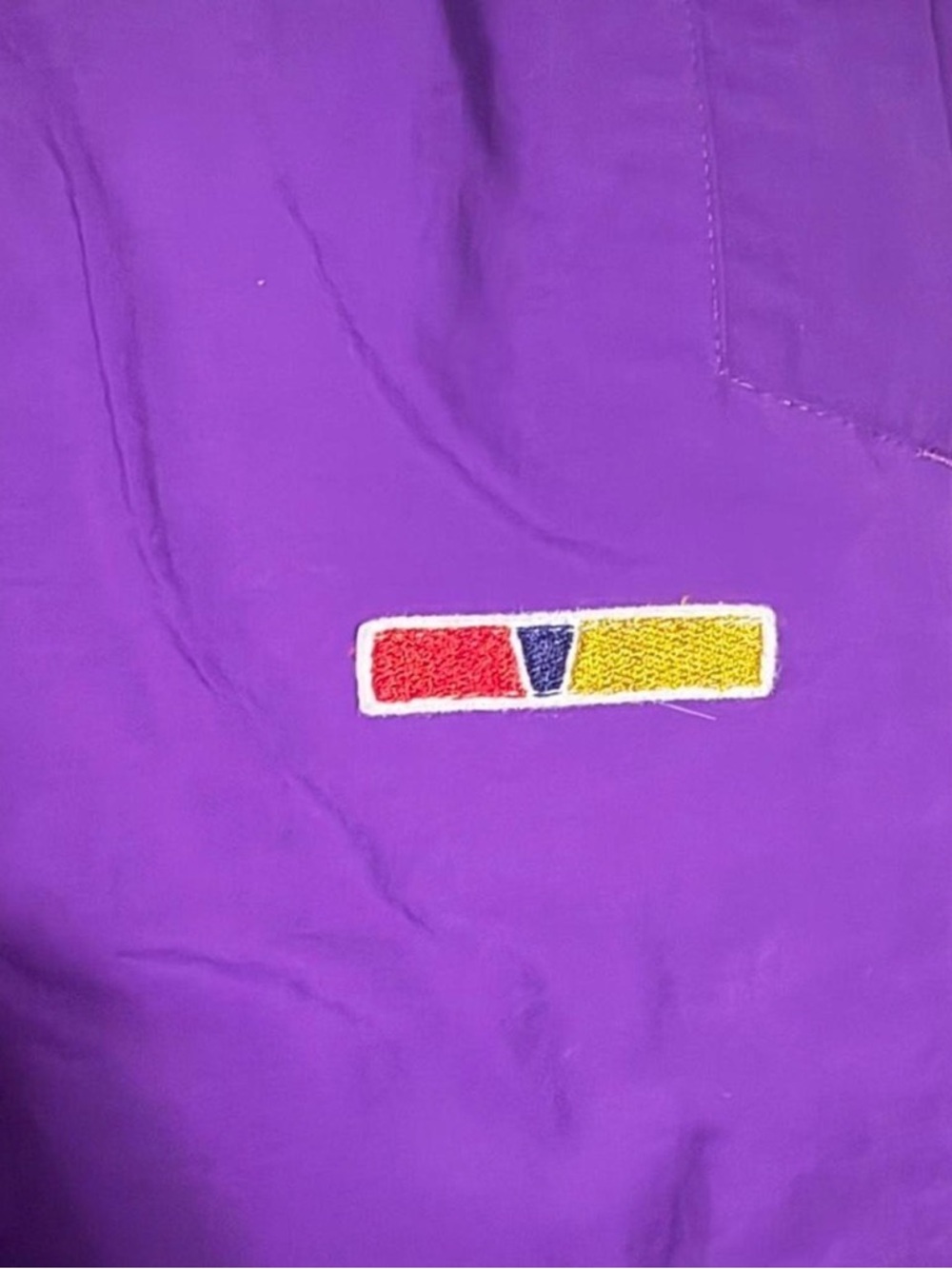 Men’s Reebok x Pyer Moss Purple Jogger Pants with Yellow Logo Accents - Picture 5 of 8